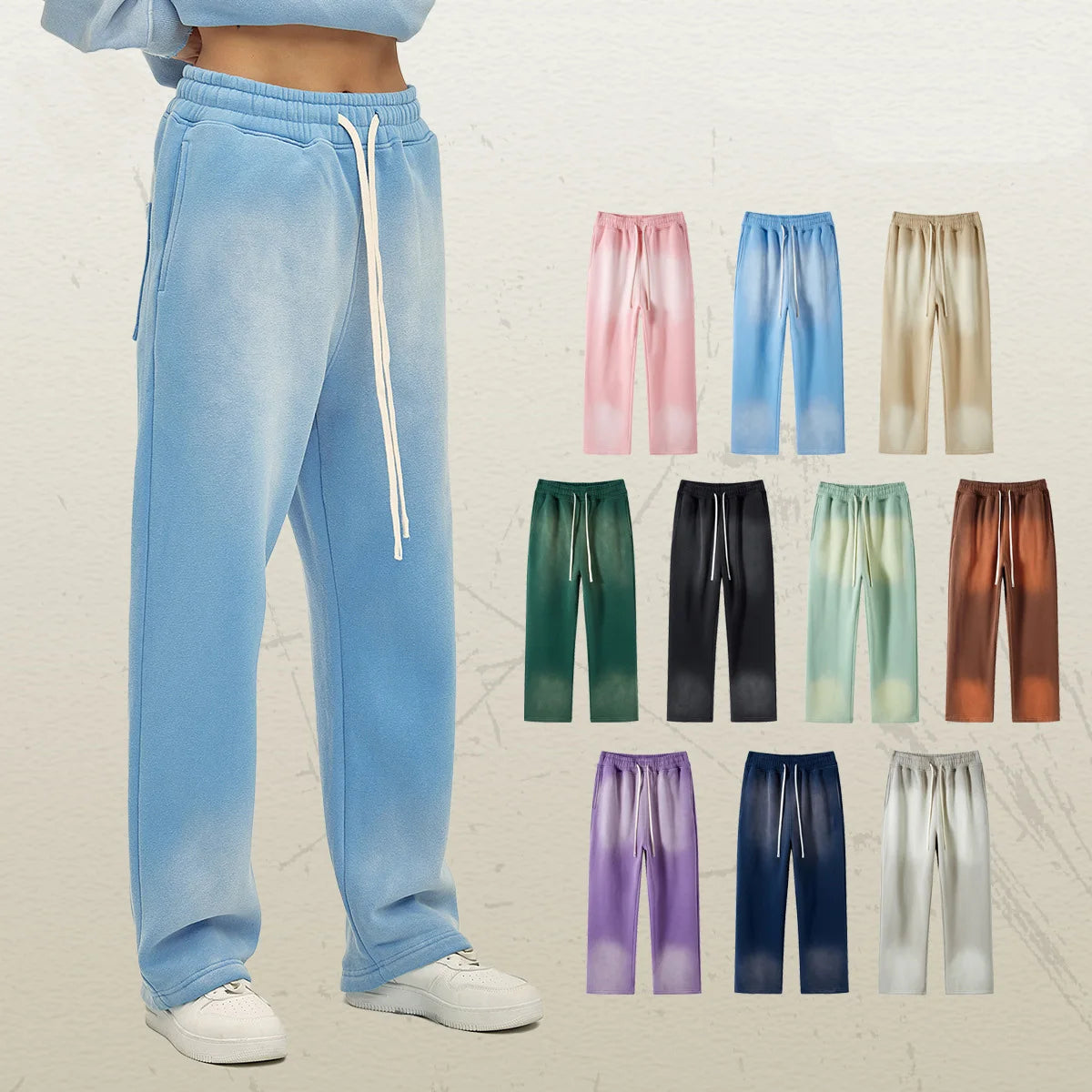 Gelan New Hot Selling Products 100 Cotton Sweatpants Made in China Low Price Graphic