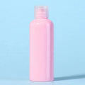 Factory Good Price Colorful PET Mini Travel Set Cosmetic Lotion Macaron pink 2024 New Arrival Empty 100ml Plastic Bottle