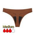 Factory Outlet Wholesale Proof Side Leak Washable Reusable Heavy Flow Period Panties Thong Menstruation Culotte Menstruelle