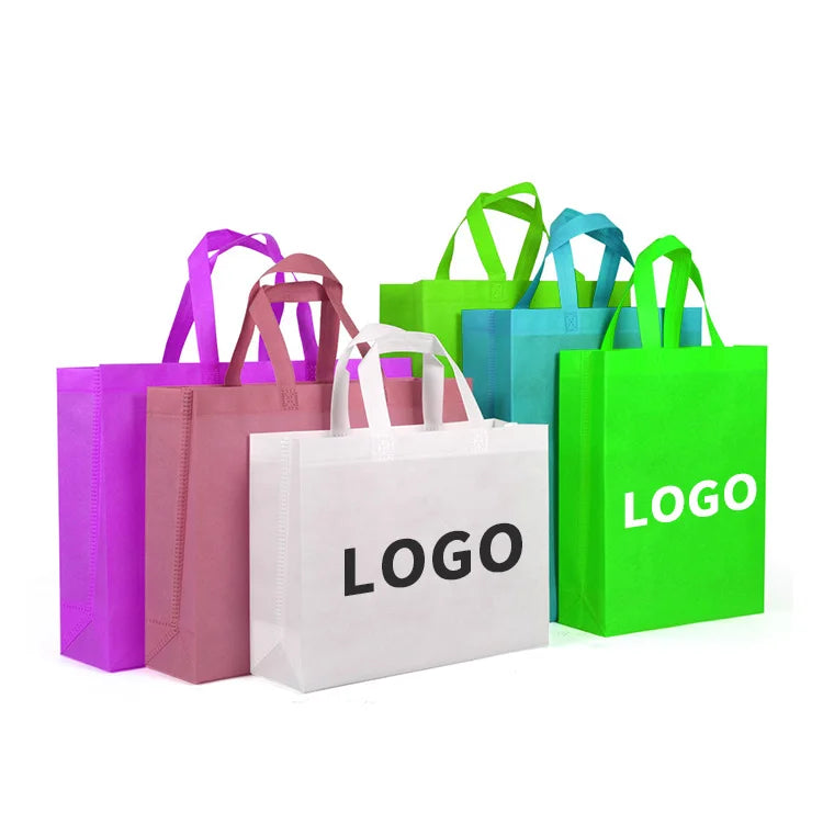 High Quality Non Woven Women Reusable Shopping Tote Bag With Customized Logo