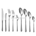Manufacturer Wholesale Luxury Chinoiserie Western Cutlery Set Stainless Steel Silverware for Kids Tea for Business Gifts Hotels