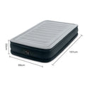 Double Layer Thicken Air Mattress Bed With Built-in Pump for Home Camping Guests Inflatable Bed  High Adjustable Mattress