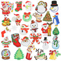 Hot Sale Mixed Christmas Embroidery Iron on Patch for Clothes