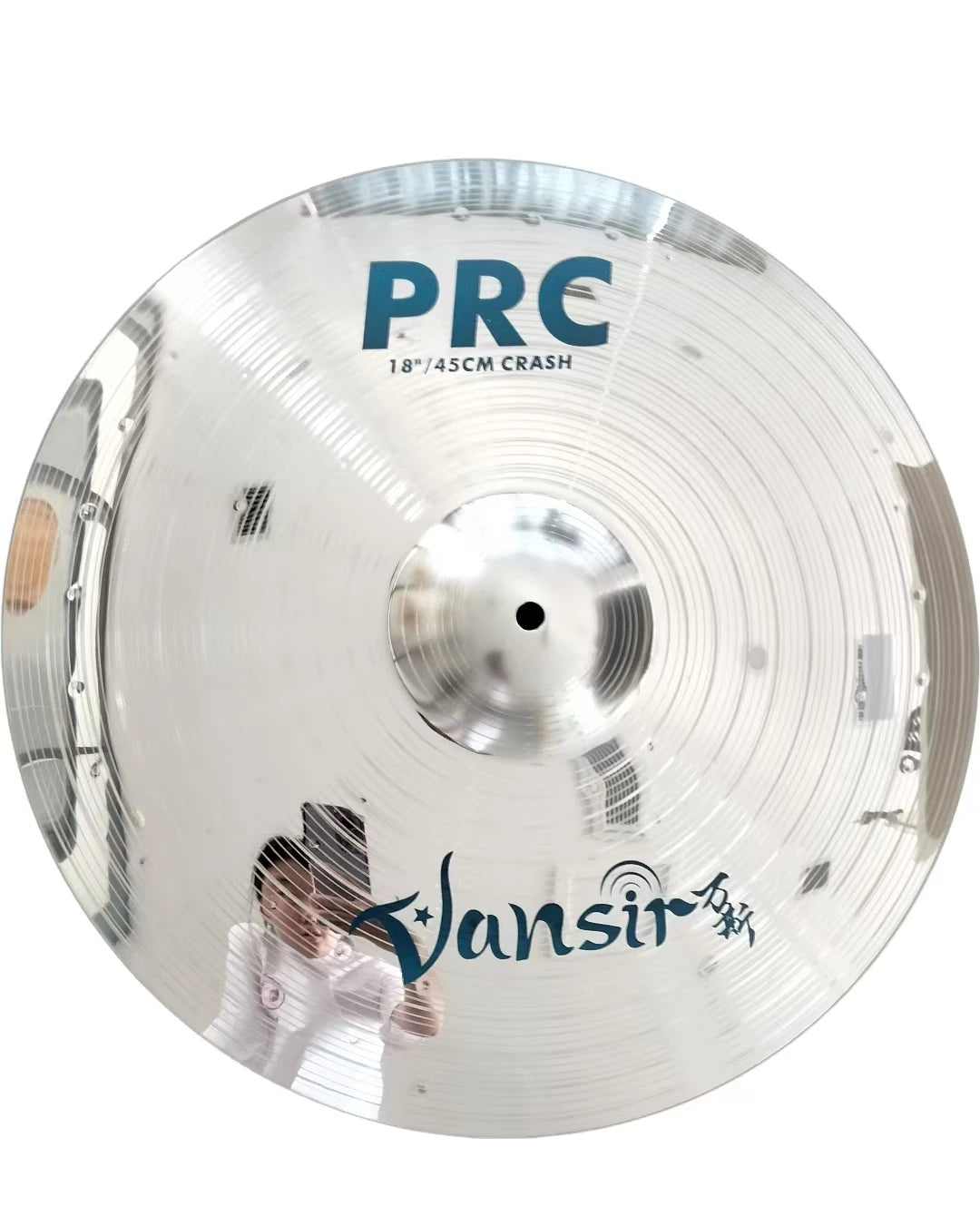 VANSIRCYMBAL Professional Entry Level High Grade Alloy Electronic Cymbals for Drums Set with Lemon Cymbal (Picture Color) MegaBDM