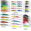 Artificial Fishing Lures Minnow Hard Bass Bait Floating Carp Lure Kits Peche Pesca Fish Bait Set Hottest Fishing Supplies