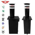 Electric Lifting Parking Space Column Stainless Steel Automatic Retractable Hydraulic Bollards