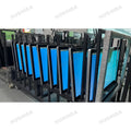 HUSHIDA LCD Ultra Thin High Resolution Wifi Wall Mounted CapacitiveTouch Screen LCD Advertising Display For Retail Store