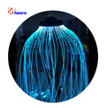 WL-01001 Dance Props LED  Fiber Optic Light Jellyfish Spinner Props  for Circus Dance Props