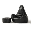 Butterfly Shape PU Leather  Bean Bag Living Room Chairs in Various Colors Large Sofa Chair With Handle for Adults and Kids