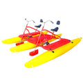 Pedal Aluminum PE Water Tricycle Inflatable Floating Water Bike