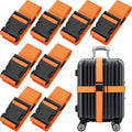 1Pc Vintage PP Travel Luggage Strap with Secure Lock Durable Buckle for Suitcase