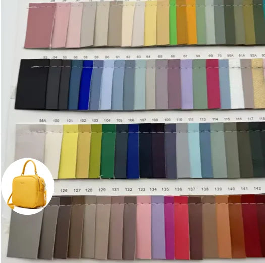 Plain  Pu Fabric Synthetic Leather Ladies Bag Artificial Leather Leather Glasses case