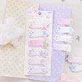 180 Pieces/Pack Indexed Shaped Cute Ins Sticky Notes Catch the Stars Series Student Message Memo Sticky Notes