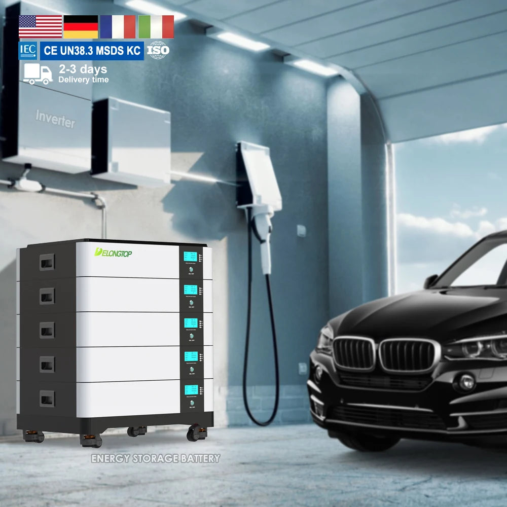 BYD European Stock 48v 51.2v 200ah 10kwh 30kwh 40kwh 50kwh 60kwh 100kwh Home Energy Storage Battery 3phase Hybrid Solar System