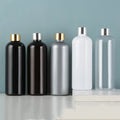 Wholesale Empty Perfume Bottles 500ml Colorful Lotion Pump Bottle Custom Logo Recycled Plastic Lotion Bottle