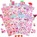 Cheap Kids Custom Foam Stickers Notebook Decoration Foil Removable Puffy Sticker Die Cut 3d Cartoon Foam Sticker