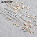 M579  10pcs/lotjewelry Accessoriespass REACHnickel Free18k Gold Platedzirconsmaking Findingsdiy Earrings