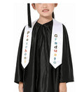 Preschool Kindergarten Printed Graduation Sash Stole Preschool Graduation Sash Satin Gifts for Kids Party