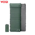 WOQI Inflatable Lightweight Easy to Clean Built-In Pump Quick Inflation Sleeping Pad