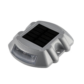 20 TON Solar Road or lane Markers Metal Road Studs Static or Flashing Modes Aluminum Powered Flashing Solar Road Stud Cat Eye