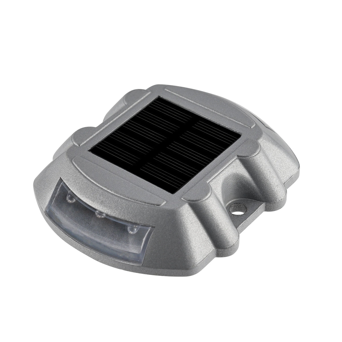20 TON Solar Road or lane Markers Metal Road Studs Static or Flashing Modes Aluminum Powered Flashing Solar Road Stud Cat Eye
