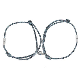 Magnetic Bracelet Wholesale New Style Fashion Sun and Moon Grab Rope Bracelet KIB122