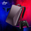 Bopai Durable Men Business Fashion Anti Cutting Waterproof Esports Gaming Hard Shell Bag Pack 17.3 Inch Smart Laptop Backpack