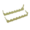 14x50mm No-nail Sawtooth Metal Iron Gold Brass-plated HongZun Brand Standard Exporting Box Hardware Accessories Photo Picture