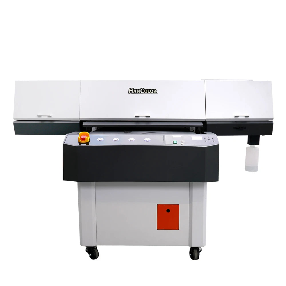 Hot Sale 2024 Hancolor New Model Uv Printer with 3 I3200 Head Sticker Printer logo Printing Machine in China