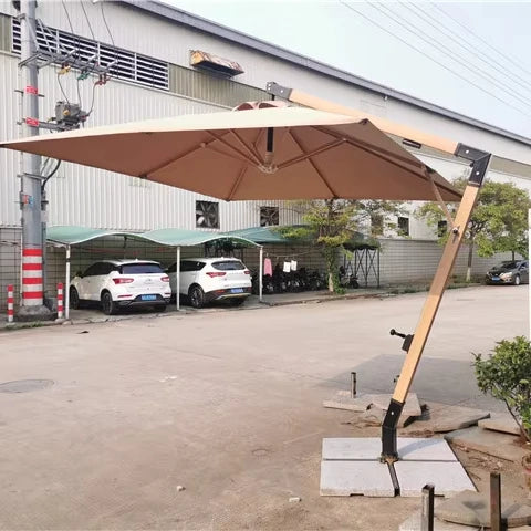 OEM Outdoor Small Umbrella Personalized Beach hanging Parasol for Rain Metal Furniture for Park and School Use