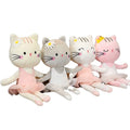 Songshan Toys Custom Kwaii 35cm Cats Peluches Cute Rag Doll Kitten Anime Children Kids Gifts Stuffed Animal Ballet Cat Plush Toy
