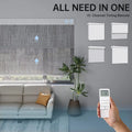 Factory Direct Sales Automatic Window Double Roller Shades Shutter Blackout and Light Filtering Roller Blinds