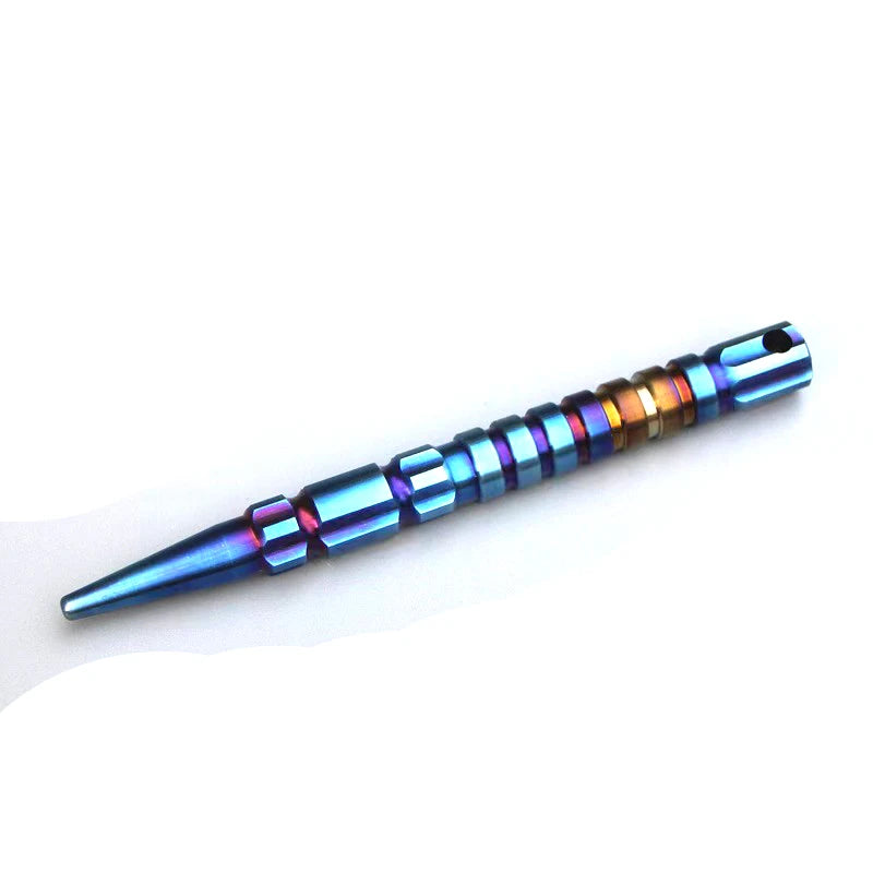Titanium Alloy Titanium Pen  Titanium Alloy Key Chain  EDC Praybar