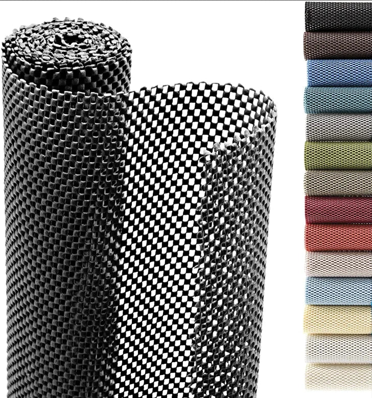 Chinese Manufacturer Shelf Liner PVC Non-Adhesive Grip Liner PVC Cabinet Shelf Liner Mat