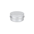 Wholesale 10g Silver Aluminum Jars with ISO9001 Certification Screw Cap Screen Printed Logo for Skin Care Cream Cosmetic Use