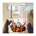 Custom Business Cards Printed Gold Foil Transparent Plastic clear PVC Business Card