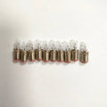 E5 E5.5 Mini Spiral Base Indicator Bulb 12V50mA Warm White Light