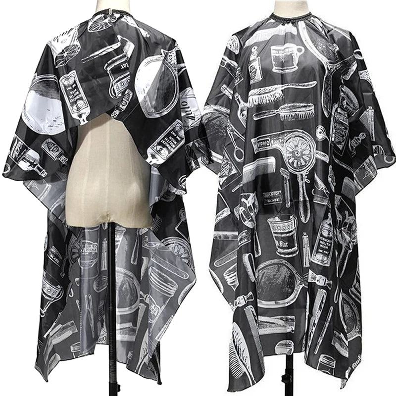 Adult Salon Hairdressing Capes Apron Perm Shawl Hair Cutting Gown Barber Cape Haircut Cape Waterproof Hairdressing Gown