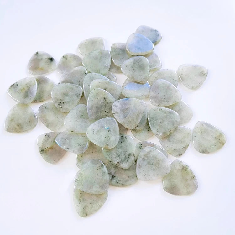 Huiying Thumb Finger Labradorite Guitar Accessories Picks Plectrums Guitar Set For Ukulele Accessories