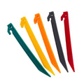 IRONDONKEY Outdoor Camping Awning Plastic ABS Ground Screw in Tent Pegs Set Plastic Ground Spike