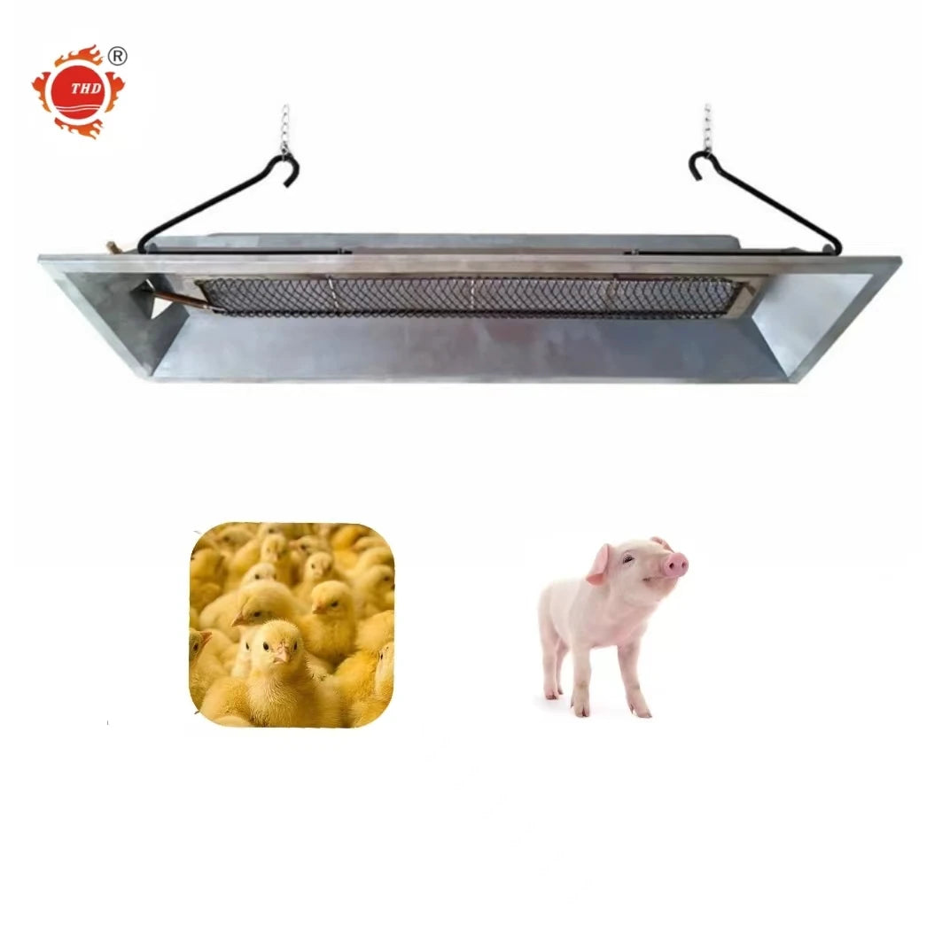 NG LPG Biogas Ceramic Gas Heater Poultry Chicken Farming Equipment THD6806