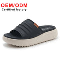 Luxury Design Women's Casual Comfortable Beach Sandals Height-Increasing Simple Thick Sole Breathable Fashion Shoes for Women