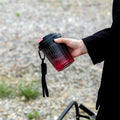 420ml Glass Coffee Cup Portable Travel High Borosilicate Glass Coffee Mug Water Bottle with Handle
