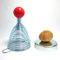 Portable Simple to Use Stainless Steel Spiral Spring Metal Nutcracker Walnut Open Tools Walnut Shell Remover