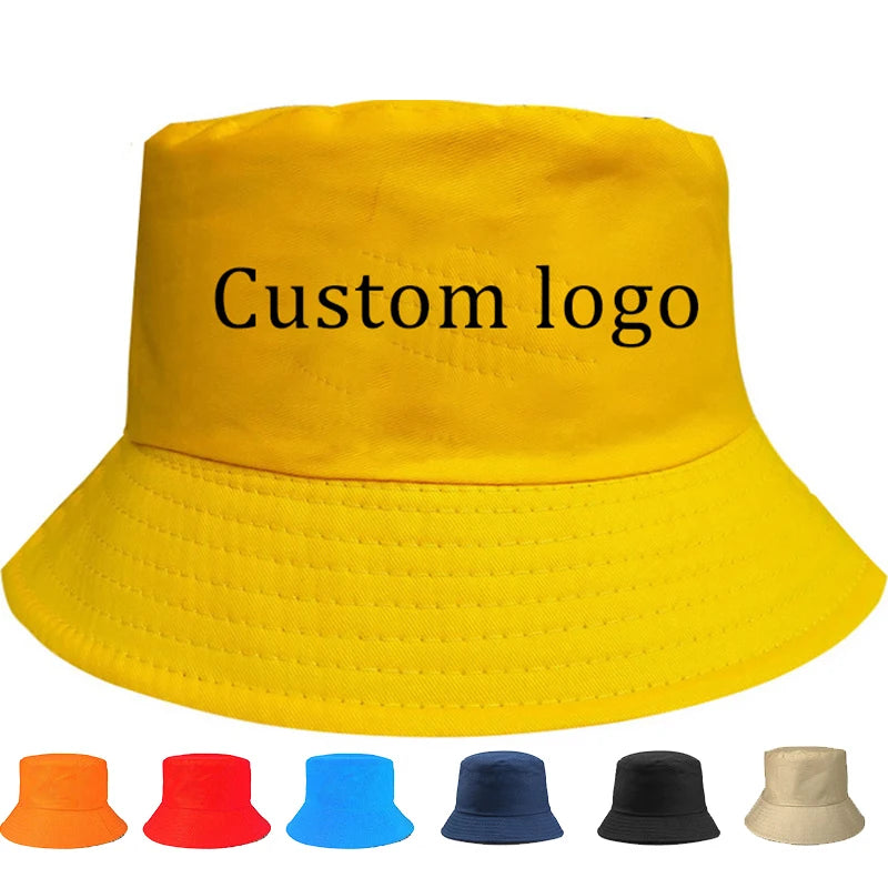 Wholesale Custom Embroidered Cotton Fisherman Bucket Hat With Your Own Design Logo