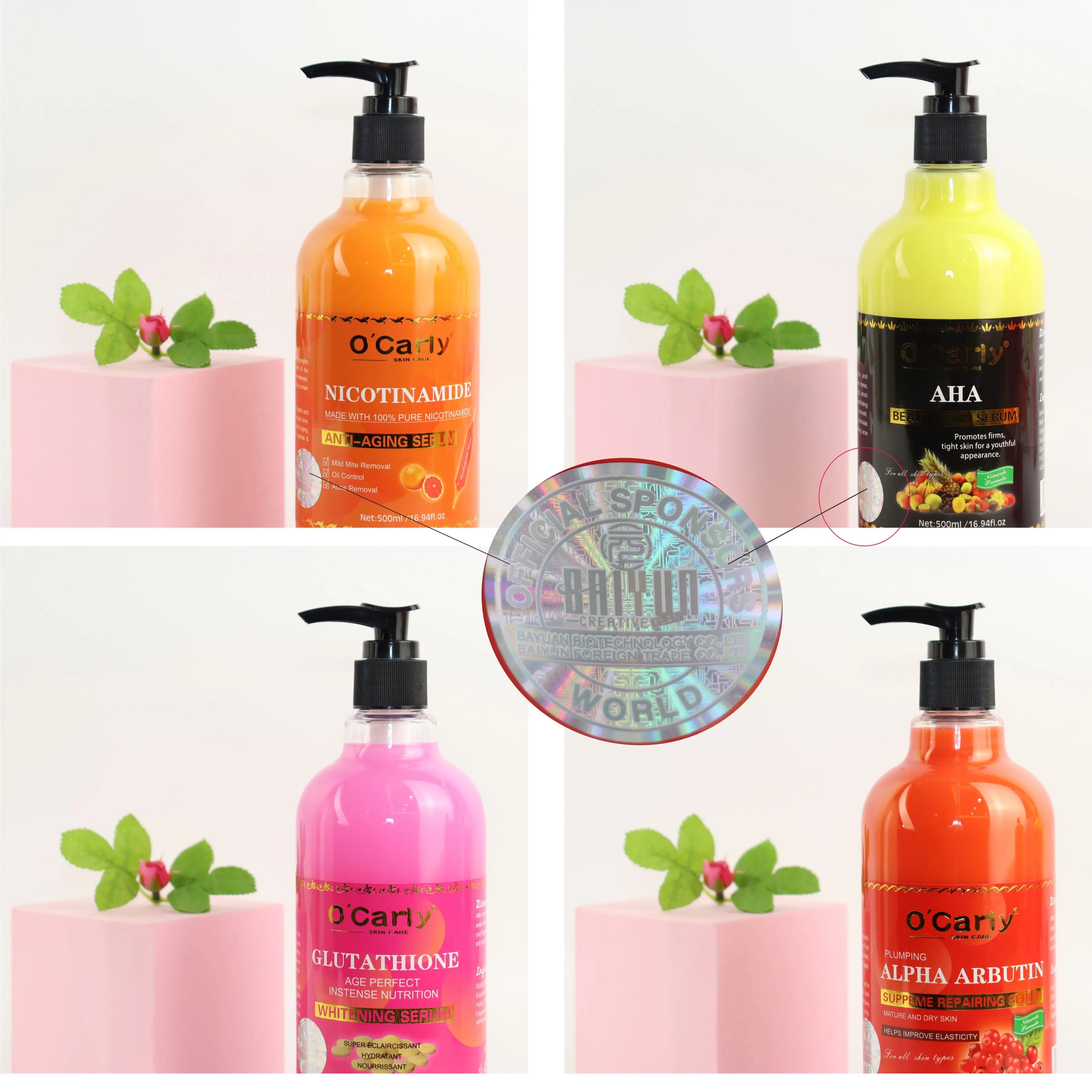 Aha 70% Hyaluronic Acid Serum Exfoliating Vitamin E Arbutin Anti-Aging Brightening Whitening Softening Niacinamide Liquid