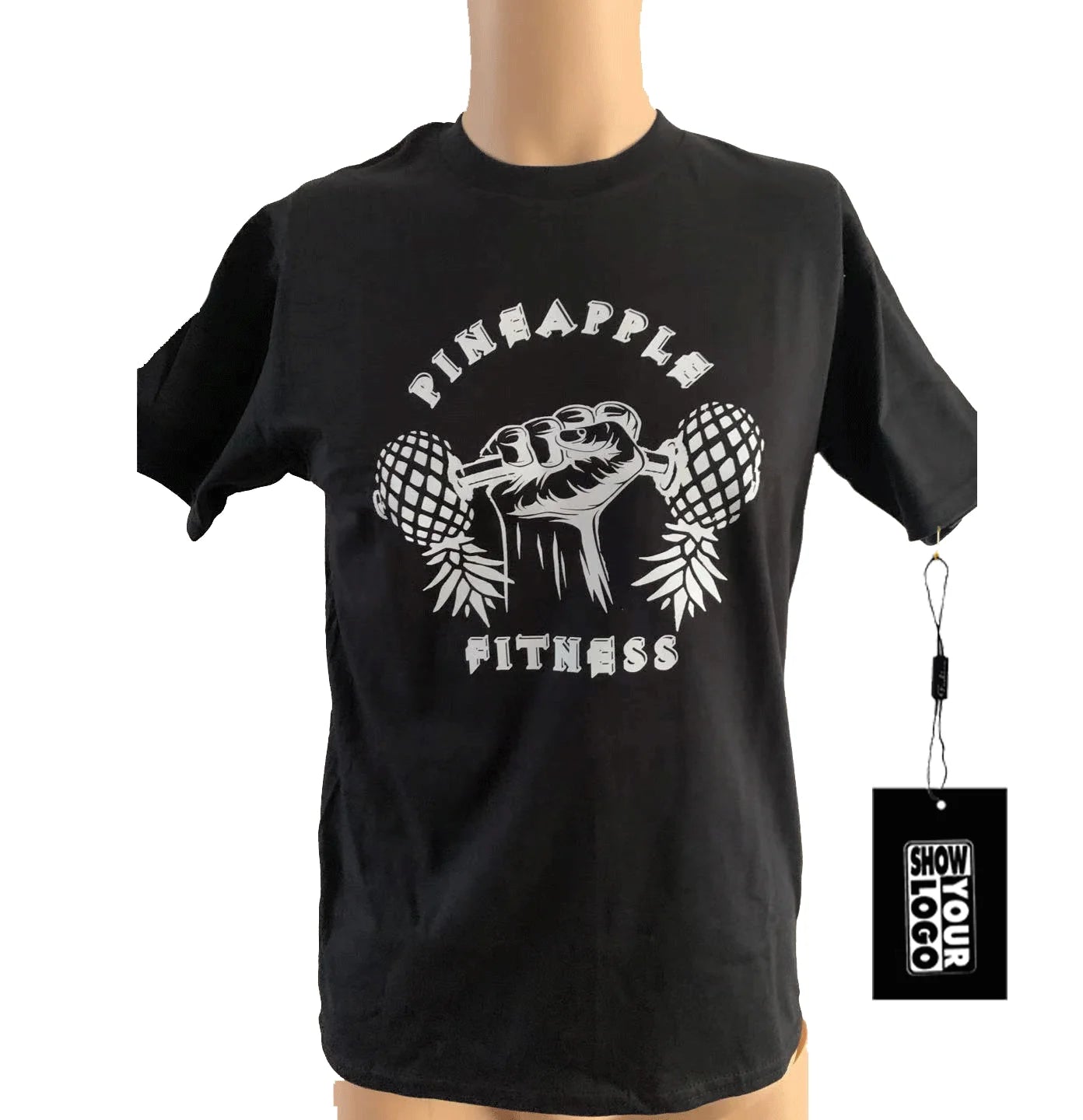 New Year Gift Hot Sale Pineapple 100% Premium Cotton 5.3oz Gift  T-shirt  Unisex Classic Fit 4 Size Stocked Fast Delivery