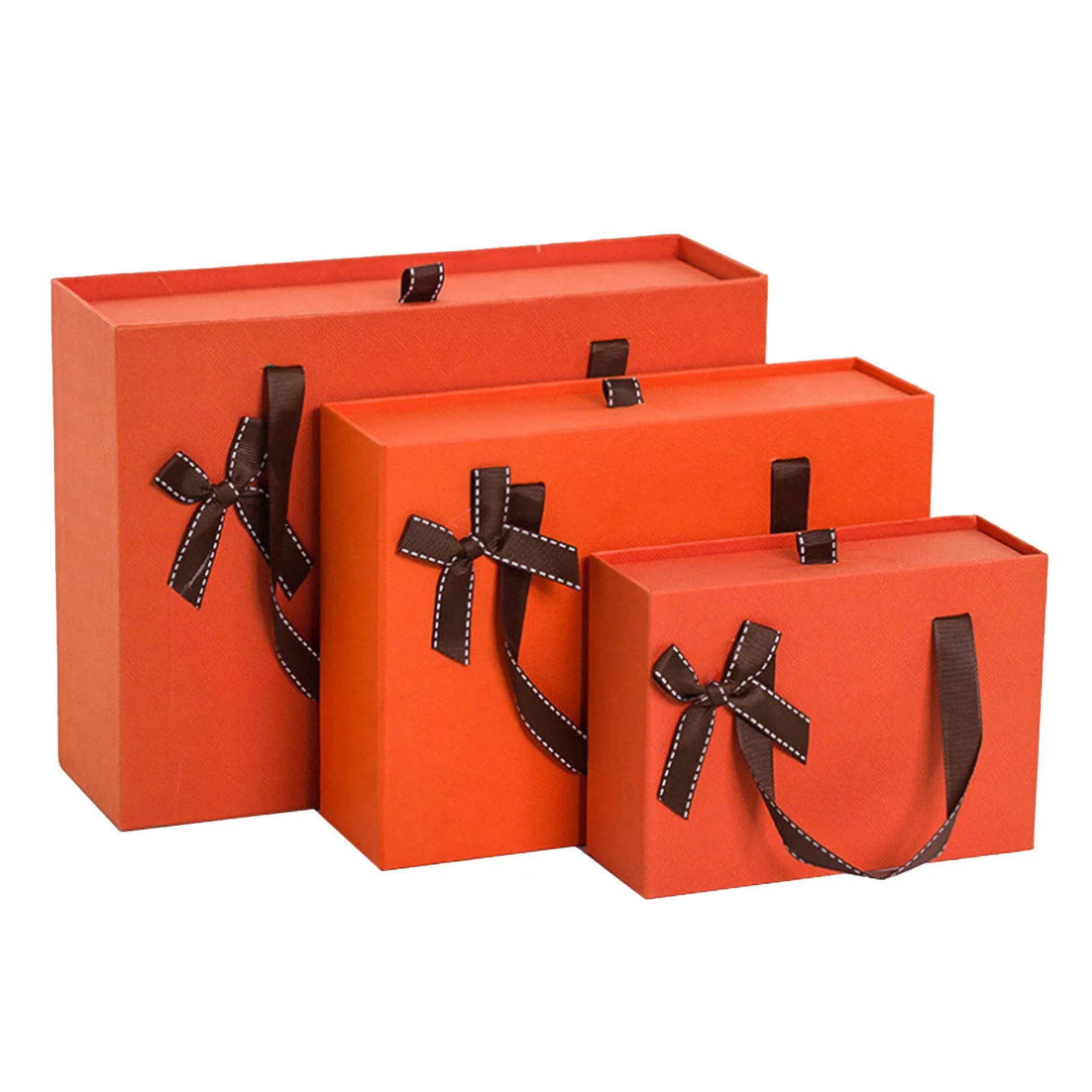 Custom Logo Classic Design Slide Paper Drawer Wig Gift Box Glossy Lamination Recycled Materials Custom Size Available Rigid