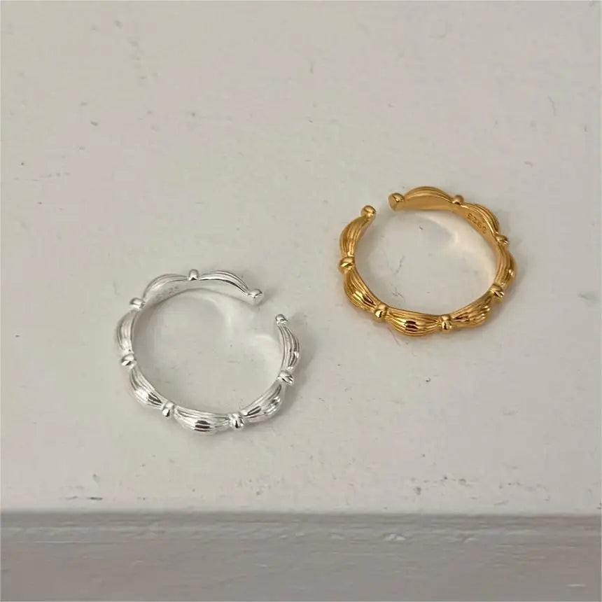 Vianrla S925 Sterling Silver Open Size Fish Silver and Gold  Fashion Hot Selling Jewelry for Girl
