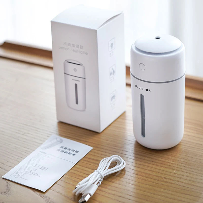 Wholesale Home Mini Portable Air Mist Factory Cute Cat Mini Portable Usb Ultrasonic Humidifier With Color Night Light